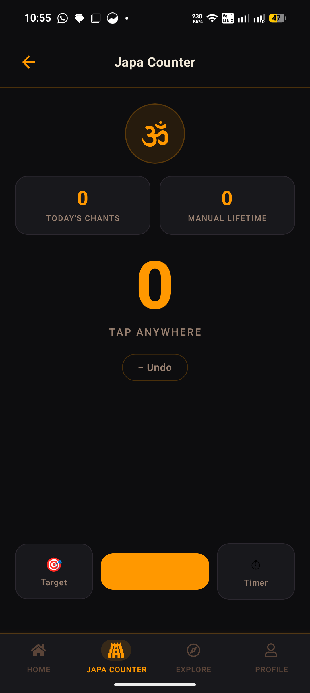 Manual Counter
