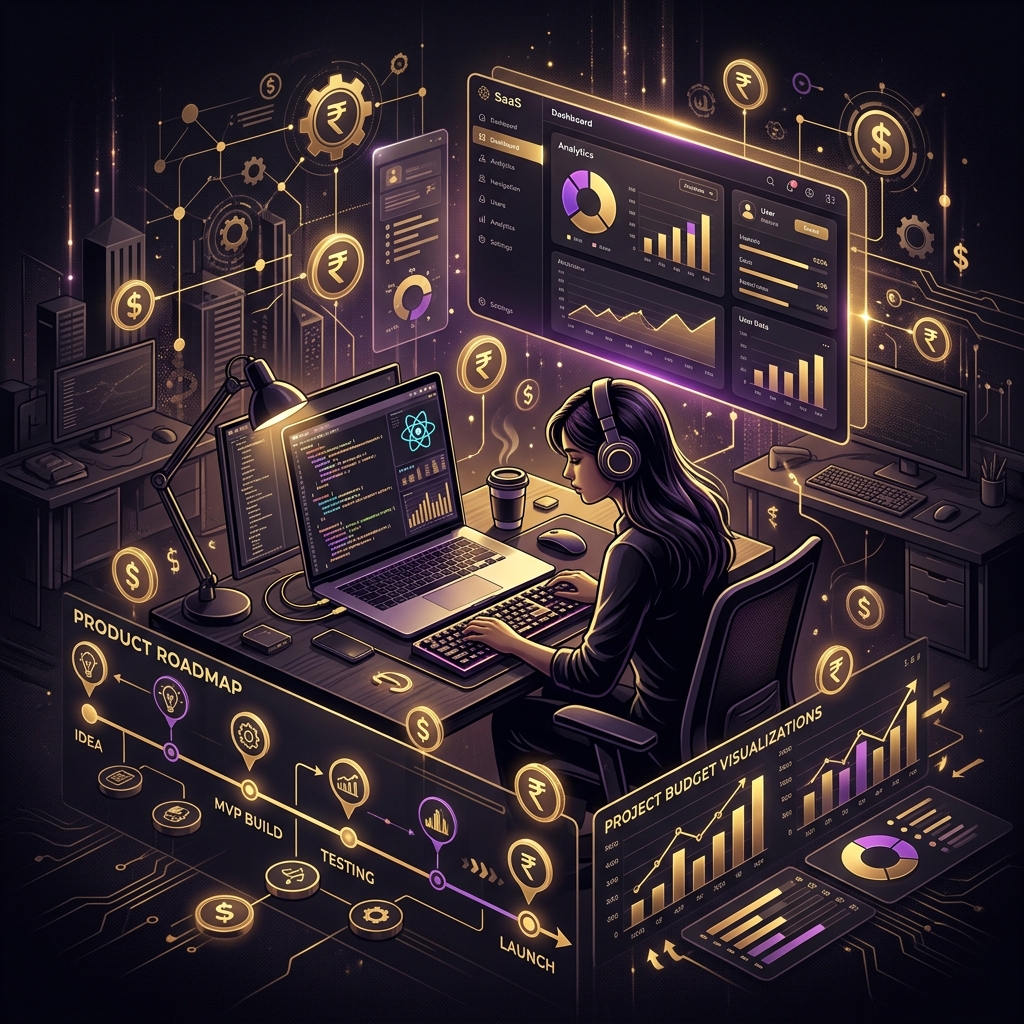 Cost of building SaaS MVP in India