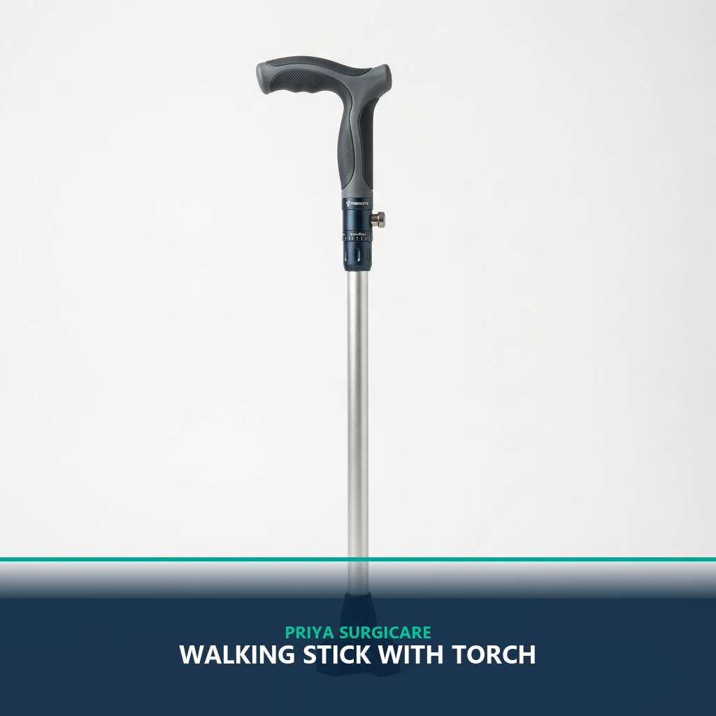 Walking Stick with Torch