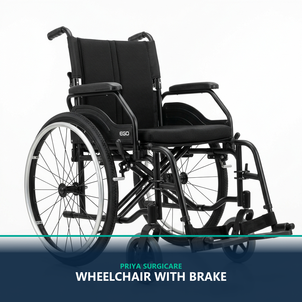 Wheelchair with Brake